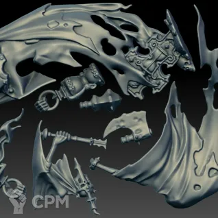 Описание картинки Darrakar, Guardian of Souls (Scan) от AxeL's Forge по цене 175руб | Свободный Рынок Миниатюр - СРМ