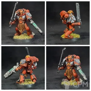 Описание картинки Blood Angels элита и псайкер (оригинал) от Superguns по цене 5 000руб | Свободный Рынок Миниатюр - СРМ