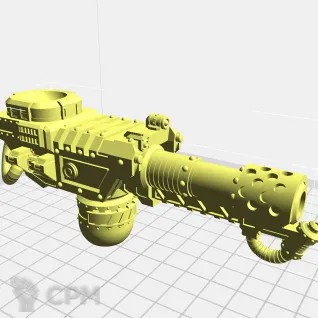Описание картинки Chaos Warhound Боевой пёс хаоса - class Titan от volkolok13 по цене 7 500руб | Свободный Рынок Миниатюр - СРМ