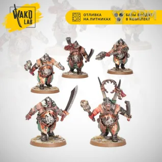 Описание картинки (Предзаказ) Ogor gluttons (new) от Wako Lab (Recast) по цене 2 360руб | Свободный Рынок Миниатюр - СРМ