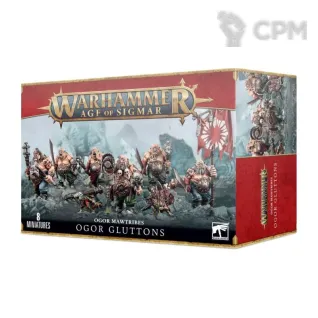Описание картинки Набор миниатюр Warhammer Age of Sigmar Ogor Mawtribes Ogor Gluttons от Дауран по цене 5 000руб | Свободный Рынок Миниатюр - СРМ