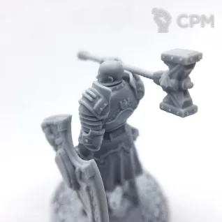 Описание картинки Клерик от Fantasy Minis по цене 550руб | Свободный Рынок Миниатюр - СРМ