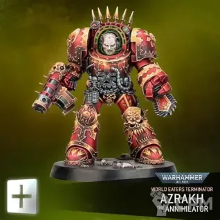 Описание картинки Azrakh The Annihilator (Scan) от Salamanders Anvil по цене 275руб | Свободный Рынок Миниатюр - СРМ