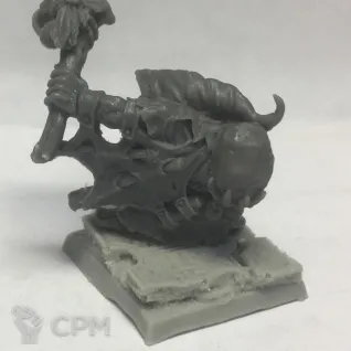 Описание картинки Night Goblin shaman от  по цене 250руб | Свободный Рынок Миниатюр - СРМ
