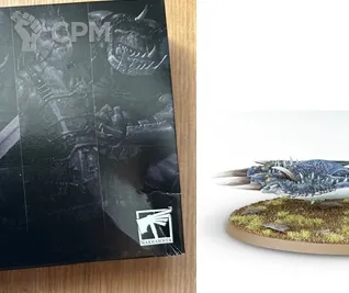 Описание картинки Fateskimmer, Herald of Tzeentch on Burning Chariot от zurdo по цене 7 100руб | Свободный Рынок Миниатюр - СРМ