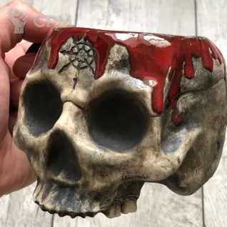 Описание картинки Bloody Skull от Строго по-Имперски по цене 4 790руб | Свободный Рынок Миниатюр - СРМ