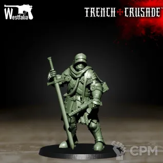 Описание картинки Lieutenant Red Brigade от Age of Printmar по цене 71руб | Свободный Рынок Миниатюр - СРМ