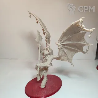 Описание картинки Bloodthirster 3 от WastelandMiniatures по цене 1 650руб | Свободный Рынок Миниатюр - СРМ