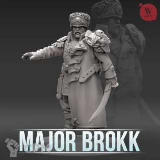 Описание картинки Артель W. Major Brokk от Роман по цене 500руб | Свободный Рынок Миниатюр - СРМ