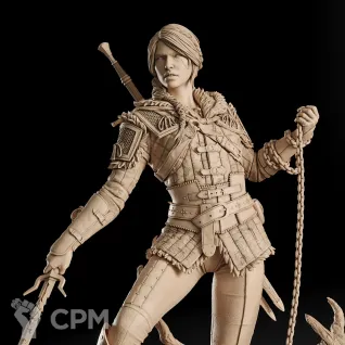 Описание картинки Ciri Фигурка (The Witcher) от GAS3TXD  по цене 3 900руб | Свободный Рынок Миниатюр - СРМ