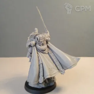 Описание картинки Jaghatai Khan, Primarch of The White Scars (мал.) от Студия Лютье по цене 1 500руб | Свободный Рынок Миниатюр - СРМ