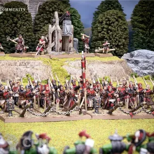 Описание картинки Олдовый лес ГВ - Warhammer Fantasy Limited Terrain от Magnito по цене 20 000руб | Свободный Рынок Миниатюр - СРМ
