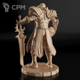 Описание картинки Anduin Wrynn Фигурка (World of Warcraft) от GAS3TXD  по цене 3 900руб | Свободный Рынок Миниатюр - СРМ