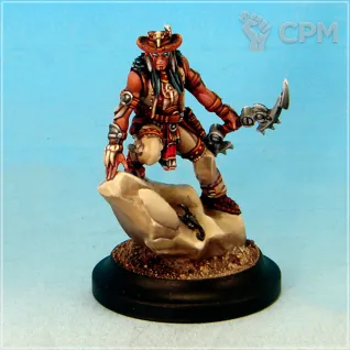 Описание картинки Apache Kid (Sidekick) от OldHammer Мастерская по цене 350руб | Свободный Рынок Миниатюр - СРМ