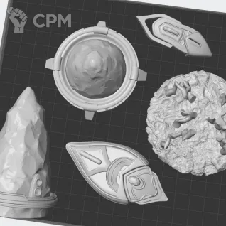 Описание картинки Protoss Pylon от White Blackjack по цене 799руб | Свободный Рынок Миниатюр - СРМ