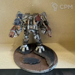 Описание картинки Nemesis Dreadknight от KUZAR по цене 2 500руб | Свободный Рынок Миниатюр - СРМ