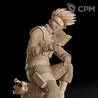 Описание картинки Kakashi Hatake Фигурка (Naruto) от GAS3TXD  по цене 3 900руб | Свободный Рынок Миниатюр - СРМ