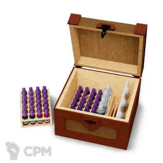 Описание картинки Wooden Mimic Chest от ADEPT M&P по цене 34 500руб | Свободный Рынок Миниатюр - СРМ