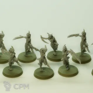 Описание картинки Daemonettes of Slaanesh (старые 2001) от Plants vs Zombies по цене 1 280руб | Свободный Рынок Миниатюр - СРМ
