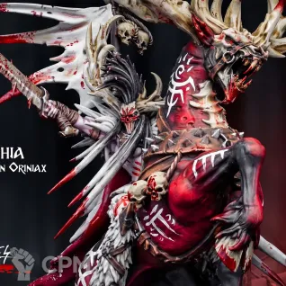 Описание картинки Zerynthia on Oriniax от PocketSized Prints по цене 1 100руб | Свободный Рынок Миниатюр - СРМ