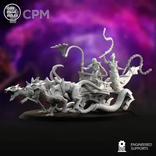 Описание картинки Seeker Chariot от MrMetalHorror по цене 600руб | Свободный Рынок Миниатюр - СРМ