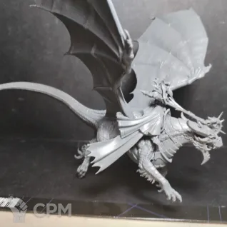 Описание картинки Mage on Dragon от Harvest по цене 5 000руб | Свободный Рынок Миниатюр - СРМ