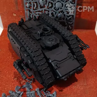Описание картинки Spartan Assault Tank от OMG_SL по цене 8 500руб | Свободный Рынок Миниатюр - СРМ
