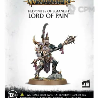Описание картинки Hedonites Of Slaanesh: Lord Of Pain от LifeIsNow по цене 2 190руб | Свободный Рынок Миниатюр - СРМ