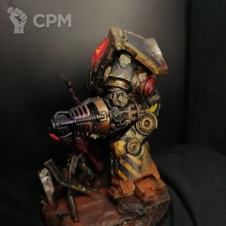 Описание картинки Dreadnought Saturnine and centurion Iron Warriors от @Avdohaprint по цене 6 000руб | Свободный Рынок Миниатюр - СРМ