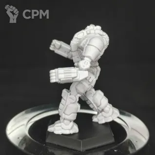 Описание картинки Экстерминатор EXT-4D (65 тонн) от Dwarf Pirate Foundry по цене 450руб | Свободный Рынок Миниатюр - СРМ