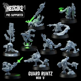 Описание картинки Guard Runtz Mob от Manufactorum76 по цене 900руб | Свободный Рынок Миниатюр - СРМ