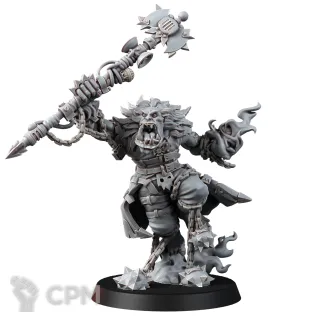 Описание картинки Миниатюра Ork Weirdboy Wurd Murson от Brother Ork по цене 700руб | Свободный Рынок Миниатюр - СРМ