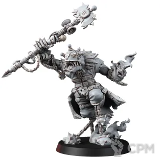 Описание картинки Миниатюра Ork Weirdboy Wurd Murson от Brother Ork по цене 700руб | Свободный Рынок Миниатюр - СРМ