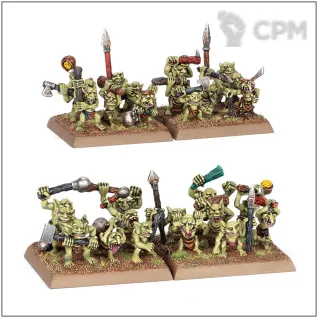 Описание картинки Snotling Mobs classic x15 от OldHammer Мастерская по цене 500руб | Свободный Рынок Миниатюр - СРМ