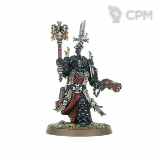 Описание картинки Chaplain Grimaldus от Knight of Light по цене 180руб | Свободный Рынок Миниатюр - СРМ