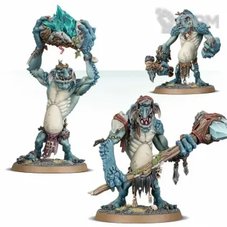 Описание картинки Rockgut Troggoths 3шт от Knight of Light по цене 1 500руб | Свободный Рынок Миниатюр - СРМ