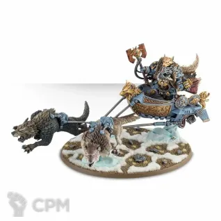 Описание картинки Logan Grimnar on Stormrider от Knight of Light по цене 700руб | Свободный Рынок Миниатюр - СРМ