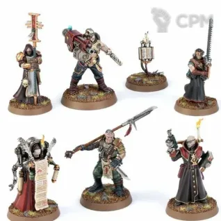 Описание картинки Kill Team: Inquisitorial Agents  + фигурные базы "Дворец" от Alchba по цене 2 000руб | Свободный Рынок Миниатюр - СРМ