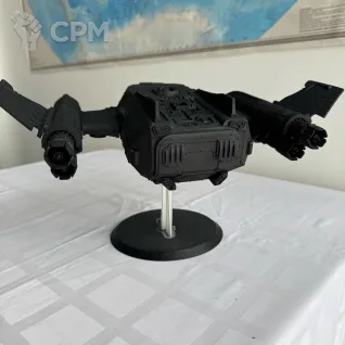 Описание картинки Legio Custodes Orion Assault Dropship от mak6389 по цене 4 000руб | Свободный Рынок Миниатюр - СРМ