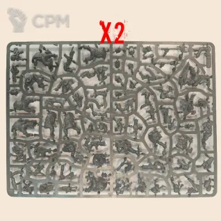 Описание картинки Ork Boyz and Gretchin (Armageddon) (20+10) (2 литника) от WebWay по цене 3 410руб | Свободный Рынок Миниатюр - СРМ