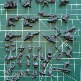 Описание картинки Ork Gretchin от SaJRa по цене 600руб | Свободный Рынок Миниатюр - СРМ