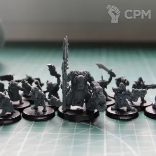 Описание картинки Ork Gretchin от SaJRa по цене 600руб | Свободный Рынок Миниатюр - СРМ
