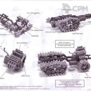 Описание картинки ORK HALFTRAKK UPGRADE KIT. от Серж по цене 1 300руб | Свободный Рынок Миниатюр - СРМ