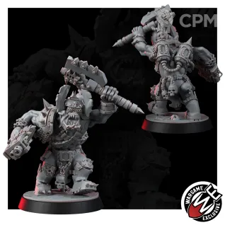 Описание картинки ORK KHORK CHOPPA GOREBOYZ от Manufactorum76 по цене 1 250руб | Свободный Рынок Миниатюр - СРМ