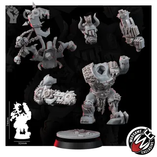 Описание картинки ORK KHORK GORENOBBAZ от Manufactorum76 по цене 2 750руб | Свободный Рынок Миниатюр - СРМ