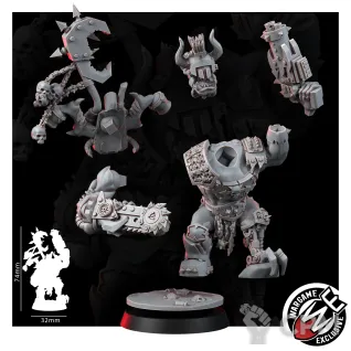 Описание картинки ORK KHORK GORENOBBAZ от PocketSized Prints по цене 1 650руб | Свободный Рынок Миниатюр - СРМ