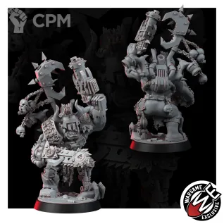 Описание картинки ORK KHORK GORENOBBAZ от Manufactorum76 по цене 2 750руб | Свободный Рынок Миниатюр - СРМ