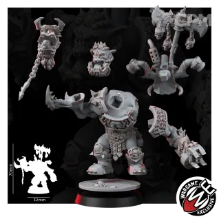 Описание картинки ORK KHORK GORENOBBAZ от PocketSized Prints по цене 1 650руб | Свободный Рынок Миниатюр - СРМ