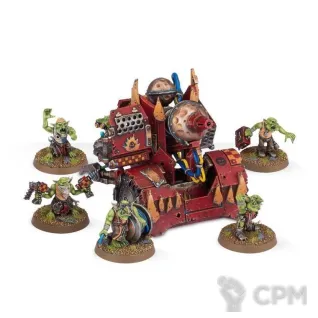 Описание картинки Ork Mek Gun: Smasha Gun / Bubblechukka / Traktor kannon / Kustom mega-kannon (2 литника) от WebWay по цене 1 760руб | Свободный Рынок Миниатюр - СРМ