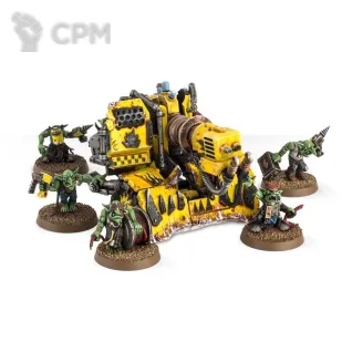 Описание картинки Ork Mek Gun: Smasha Gun / Bubblechukka / Traktor kannon / Kustom mega-kannon (2 литника) от WebWay по цене 1 760руб | Свободный Рынок Миниатюр - СРМ